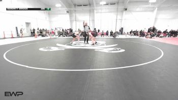 145 lbs Rr Rnd 3 - Savannah Bonham, Perry Girls Wrestling Club vs Serenity Briggs, Sand Springs JH Girls