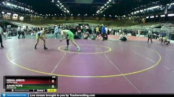 145 lbs Cons. Round 7 - Gavin Pope, Buford HS vs Misha Arbos, South Dade