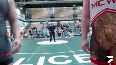 285 lbs Round 1 (6 Team) - AUSTIN COX, MAURER COUGHLIN WRESTLING CLUB vs JUAN CRUZ, WARRIOR RTC