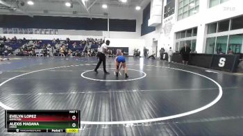 105 lbs Cons. Round 4 - Alexis Magana, Chino vs Evelyn Lopez, Hamilton