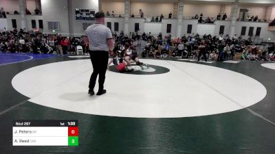 150 lbs Round Of 16 - Jack Peters, Bridgewater-Raynham vs Aaron Reed, Carver