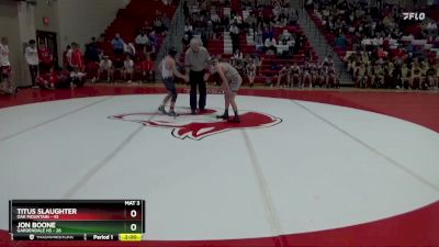 106 lbs Round 2 (16 Team) - Titus Slaughter, Oak Mountain vs Jon Boone, Gardendale Hs