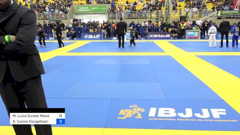 Maria Luiza Gomes Macedo vs Akemi-Maria Castro Pangelinan 2025 Kids Brasilieros