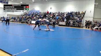 215 lbs Semifinal - Braxton Roane, Oxford High School vs Davyn Foyte, Lewisburg