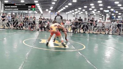152 lbs Rr Rnd 3 - Blake Jenkins, Central Maryland Wrestling - HSB vs Braedyn Lazor, Mat Warriors Red - HSB