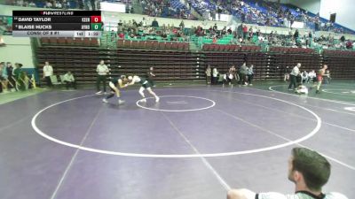 126 lbs Consi Of 8 #1 - David Taylor, Keenan vs Blaise Hucks, Aynor