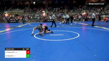 108 lbs Prelims - Keegan Ellsworth, Iawc vs Gavin Bauder, Red Wave