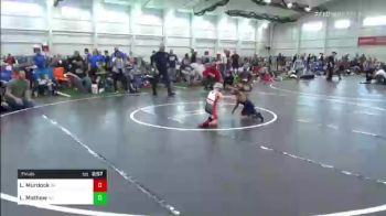 B-40 lbs Final - Lawson Murdock, GA vs Levi Mathew, NJ