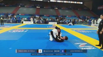 Pablo Ariel De Paola vs Luca Paparella 2026 UIJJ ADRIATICO BJJ CUP