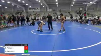 132 lbs Consolation - Cody Phelps, WY vs Angelo Centrone, NY