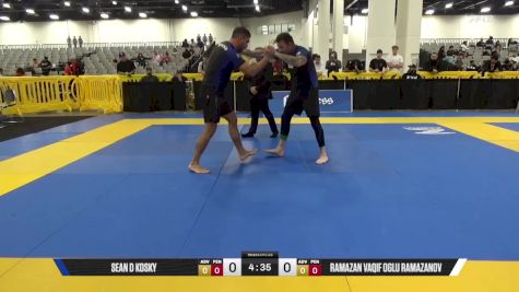 Ramazan Vaqif Oglu Ramazanov vs Sean D Kosky 2025 World IBJJF Jiu-Jitsu No-Gi Championship