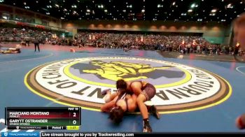 165 lbs Champ. Round 1 - Garytt Ostrander, Spanish Springs vs Marciano Montano, Fernley