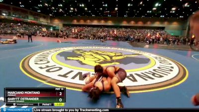 165 lbs Champ. Round 1 - Garytt Ostrander, Spanish Springs vs Marciano Montano, Fernley