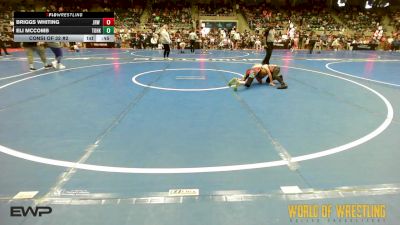 67 lbs Consi Of 32 #2 - Briggs Whiting, JRW Jake Reicin Wrestling vs Eli McComb, Team Of Hard Knox