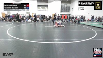 120 kg 5th Place - Liam Fitzgibbon, Big Game Wrestling Club vs Jamison Meagher, Pinnacle Wrestling Club