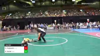 43 lbs Quarterfinal - Chase Chelewski, Colorado Outlaws vs Gradin Varner, Baker WC