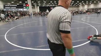 120 lbs Champ. Rd Of 16 - Jeremy Carver, Contenders Wrestling Academy vs Jacob Saunders, Xtreme Training