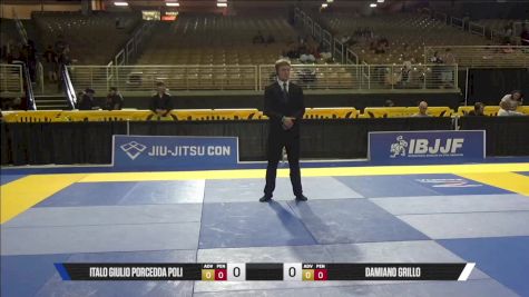 Damiano Grillo vs Italo Giulio Porcedda Poli 2025 Pan Jiu Jitsu IBJJF Championship