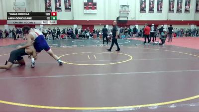 197 lbs Champ. Round 2 - Amin Qouchbane, Clackamas Community College vs Elias Corona, Southern Oregon