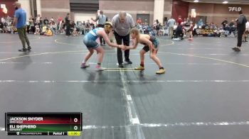 125 lbs Cons. Semi - Jackson Snyder, Ohio Gold vs Eli Shepherd, Somerset