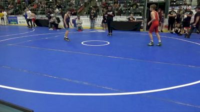 100 lbs Cons. Sub-semis - Tucker Brumm, Immortal Athletics Wrestling Club vs Jackson Folkers, Moen Wrestling Academy