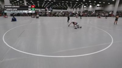 59 lbs Cons. Sub-rd Of 16 - Kaanan Carlisle, DC Elite Wrestling vs Joseph Loch, Pursuit Wrestling Minnesota