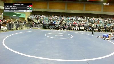 106 lbs Round Of 64 - Ryder Thomas, Salem Hills vs Roman Fonseca, Gilroy