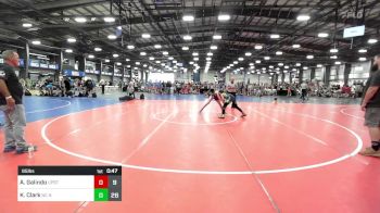 95 lbs Rr Rnd 3 - Alexis Galindo, Upstate Uprising Blue vs Kent Clark, NC National Team