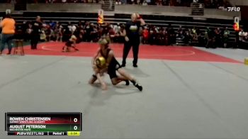 72 lbs Cons. Round 1 - August Peterson, Rochester Mayo vs Rowen Christensen, Summit Wrestling Academy