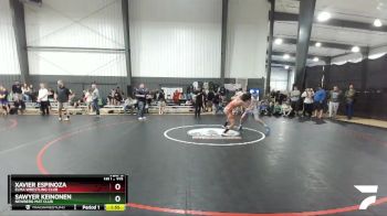 113 lbs 1st Place Match - Xavier Espinoza, Elma Wrestling Club vs Sawyer Keinonen, Newberg Mat Club