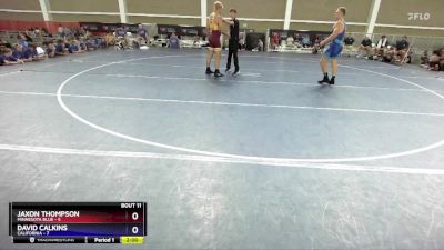 190 lbs Placement Matches (8 Team) - Jaxon Thompson, Minnesota Blue vs David Calkins, California