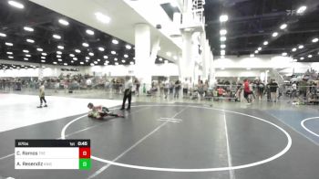 87 lbs Quarterfinal - Cruz Ramos, The Wrestling Asylum vs Adrian Resendiz, Aniciete TC