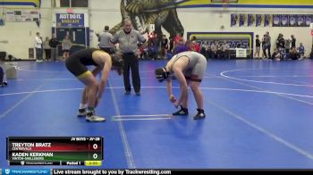 JV-28 lbs Round 2 - Treyton Bratz, Centerville vs Kaden Kerkman, Vinton-Shellsburg