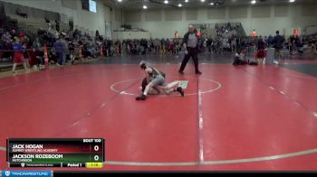 65 lbs 3rd Place Match - Jackson Rozeboom, Hutchinson vs Jack Hogan, Summit Wrestling Academy