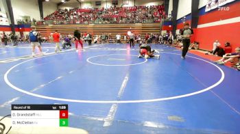 144 lbs Round Of 16 - David Grandstaff, Hilldale vs Desmond McClellan, Tulsa Union