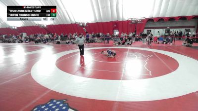 10U Boys - 59 lbs Semis - Montagne Melstrand, Askren Wrestling Academy vs Owen Pronschinske, LaCrosse Area Wrestlers