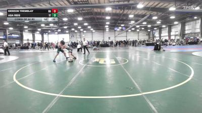 138 lbs Consi Of 64 #2 - Dereon Tremblay, MA vs Asa Reis, VT