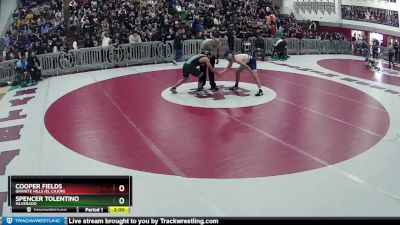 157 lbs Prelim - Spencer Tolentino, Silverado vs Cooper Fields, Granite Hills (El Cajon)