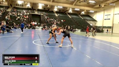 165 lbs Round 4 (16 Team) - Nolan Ienn, Gretna vs Ben Mcgee, Amherst