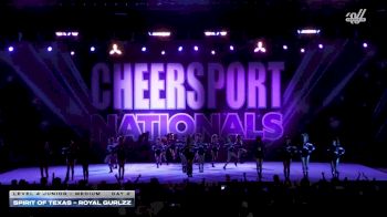 Spirit of Texas - Royal Gurlzz [2026 L4 Junior - Medium Day 2] 2026 CHEERSPORT National All Star Cheerleading Championship