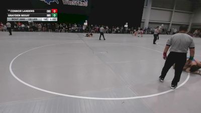 138 lbs Champ. Rd Of 64 - Brayden Mixay, Harrah Wrestling Club vs Connor Landers, Carroll Wrestling Club