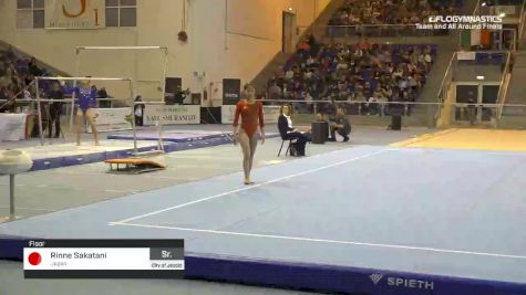 Rinne Sakatani - Floor, Japan - 2019 City of Jesolo Trophy