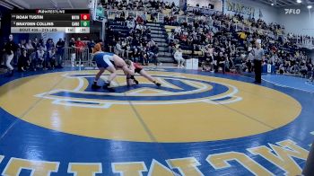 215 lbs 5th Place - Roan Tustin, Waynesburg vs Brayden Collins, Canon-McMillan