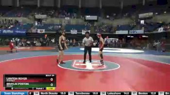 Quarterfinal - Braylin Poston, Brusly vs Lawton Royer, DeQuincy