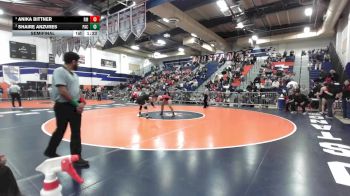 135 lbs Semifinal - Anika Bittner, Rio Mesa vs Shaire Anzures, Pacifica/Oxnard