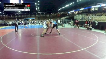 215 lbs Cons. Round 5 - Anthony Romero, Southwest Miami vs Jake Sentell, Nolensville High School