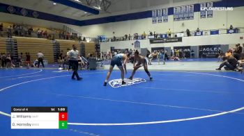 170 lbs Consi Of 4 - Jabril Williams, Cartersville High School vs David Hornsby, Brookwood