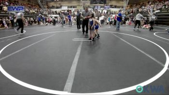 43 lbs Consi Of 8 #2 - Henry Garner, Bridge Creek Youth Wrestling vs Jordan Gabehart, Noble Takedown Club