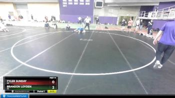 152 lbs Cons. Round 4 - Tyler Sunday, WI vs Brandon Loyden, AZ