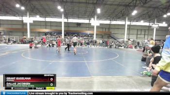 132 lbs Semifinal - Dallas Jacobsen, Rocky Mountain Middle School vs Grant Gugelman, Madison